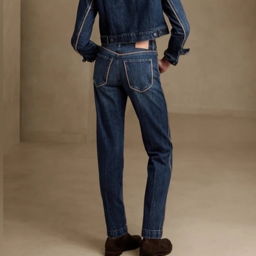 NWT! Banana Republic Roper Vintage Straight Jean - Size 25 🩷